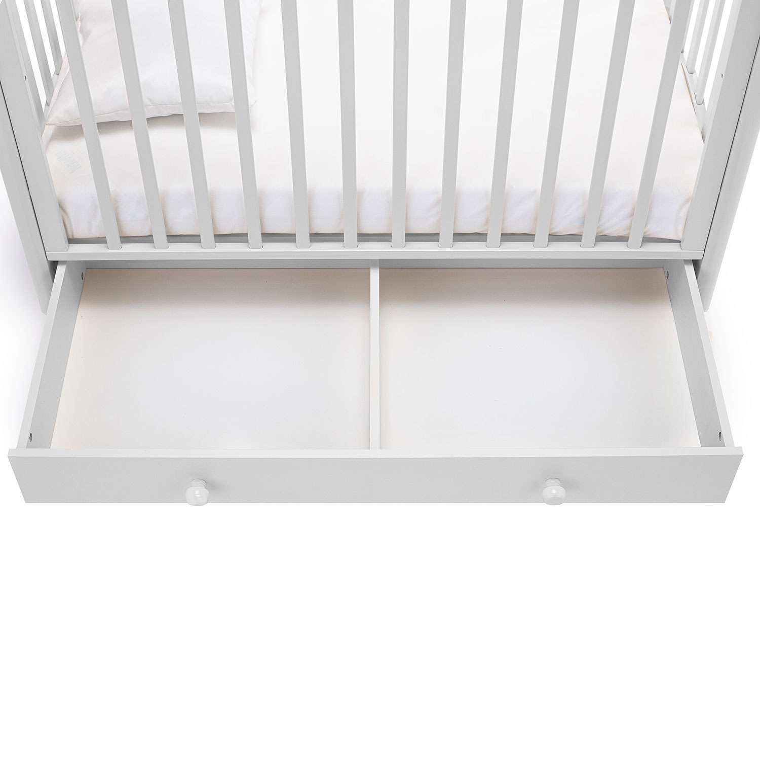 Детская кроватка Nuovita прямоугольная, без маятника (белый) - фото 20