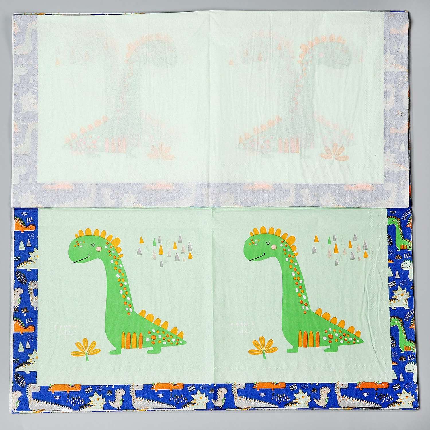 Салфетки Страна карнавалия бумажные «Динозавр» в наборе 20 шт. - фото 3