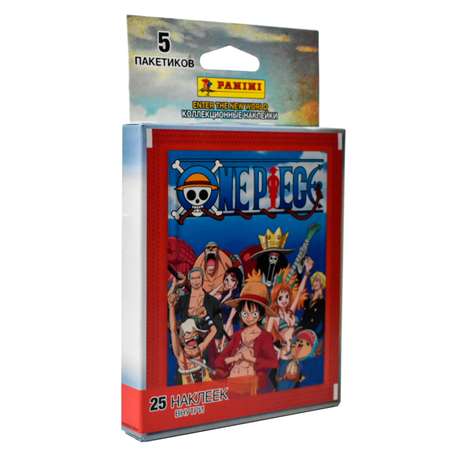 Набор коллекционных наклеек Panini One Piece 20 пакетиков в экоблистере