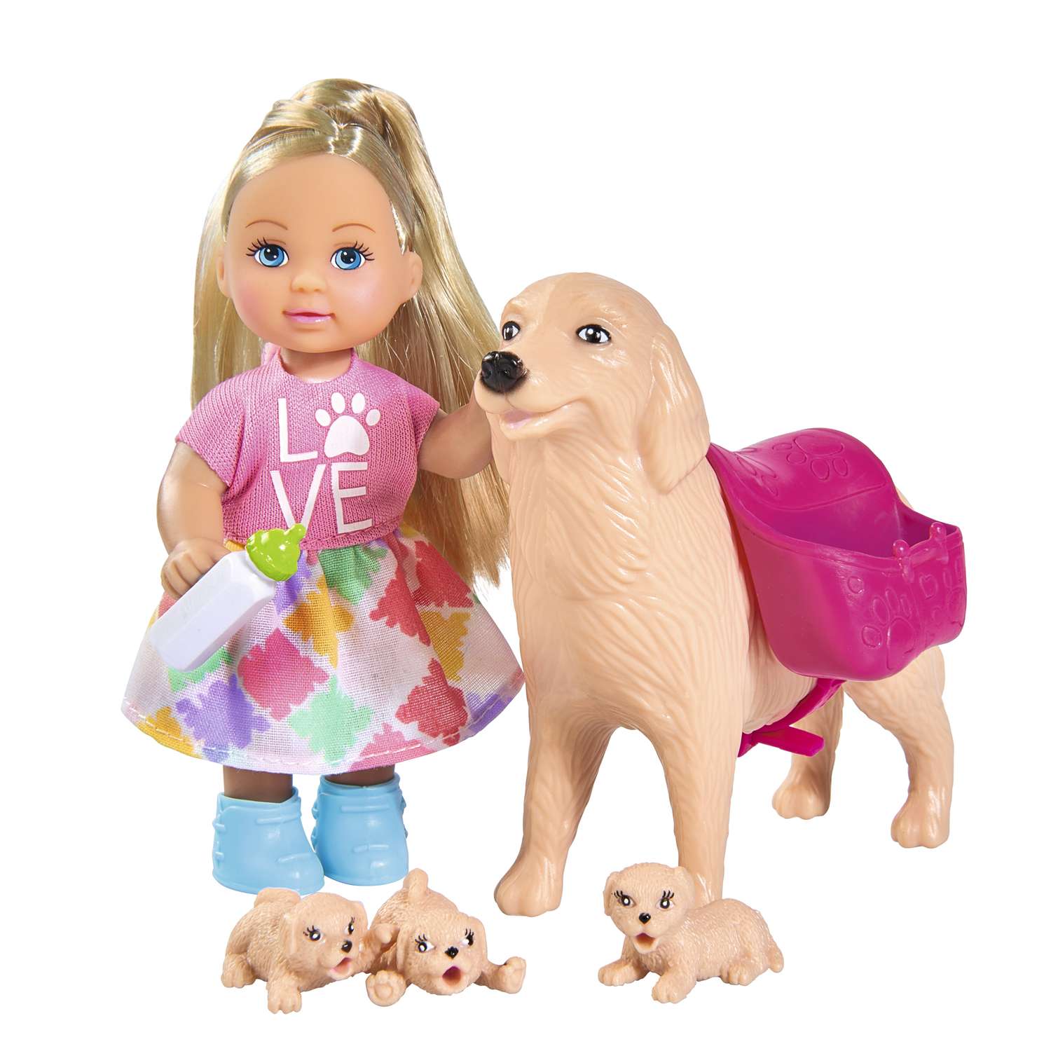 Кукла Evi Simba Еви с собачкой и щенками 5733072 5733072 - фото 1