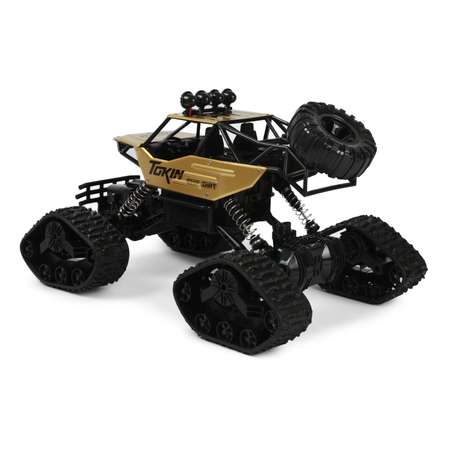 Машинка Mobicaro Р/У 1:10 Амфибия Золотая