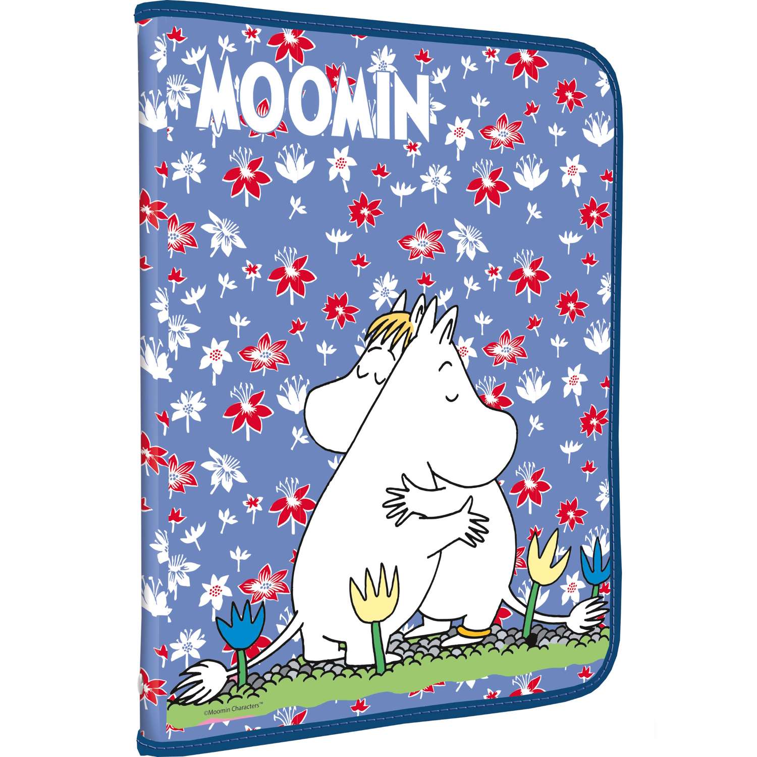 Папка для тетрадей Полиграф Принт Moomin А5 на молнии MTJB-US1-CPBFL - фото 1