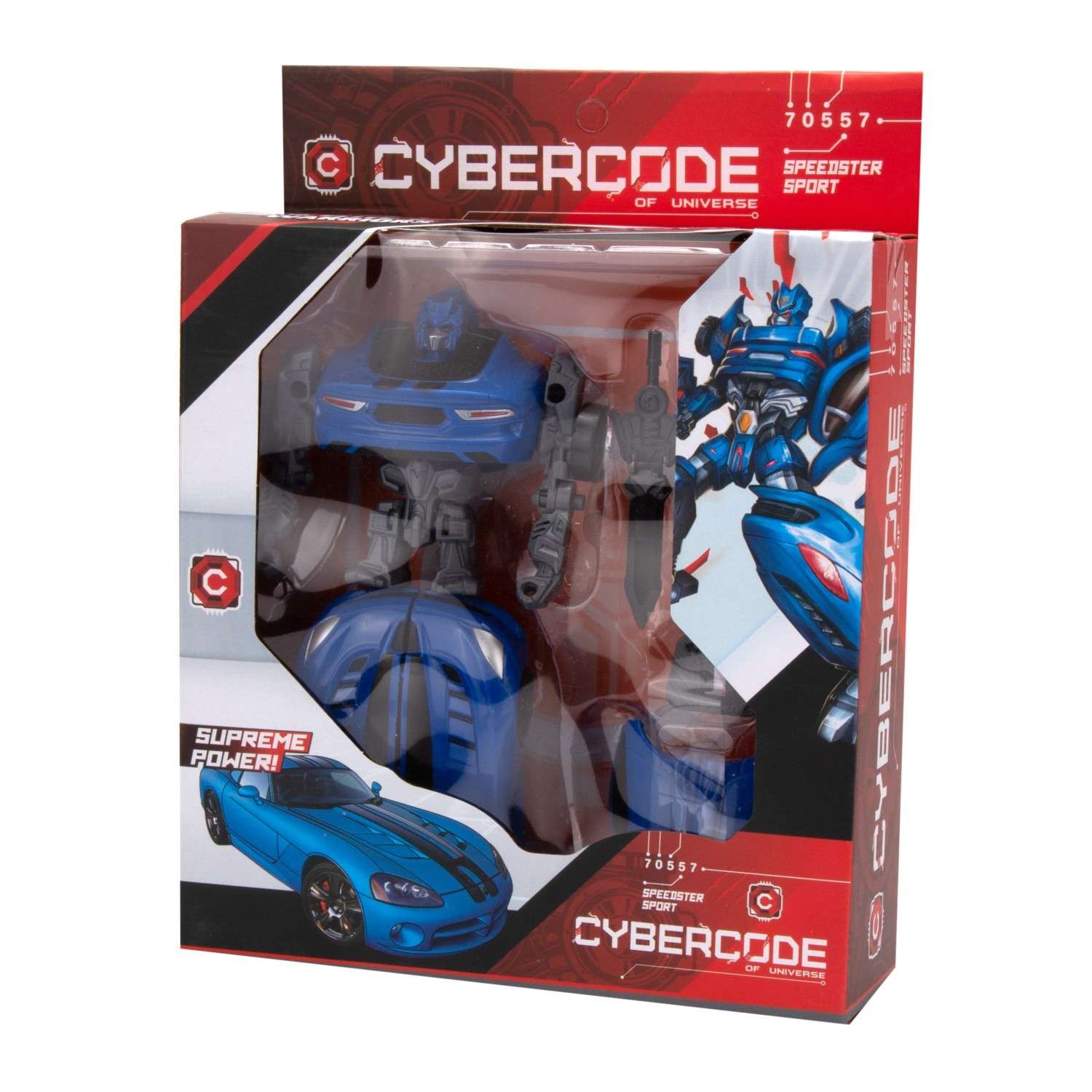 Робот-трансформер CyberCode Speedster Sport 70557 - фото 2