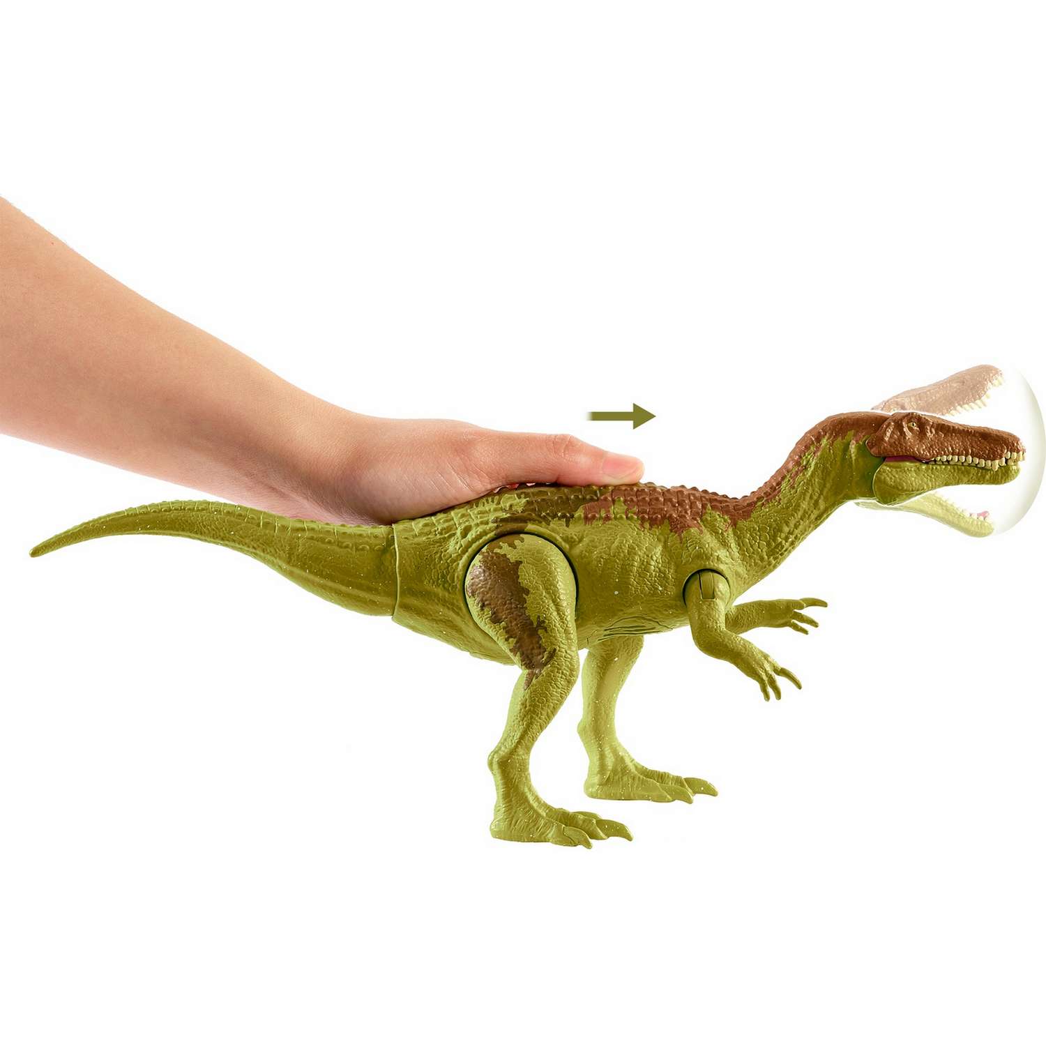 Фигурка Jurassic World Рычащий динозавр Барионикс Лимб GWD12 - фото 6