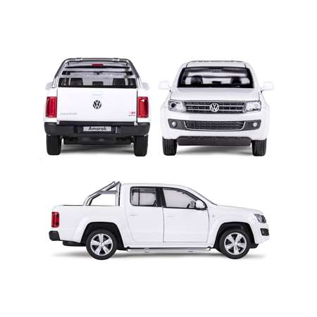 Пикап АВТОпанорама Volkswagen Amarok 1:30 белый