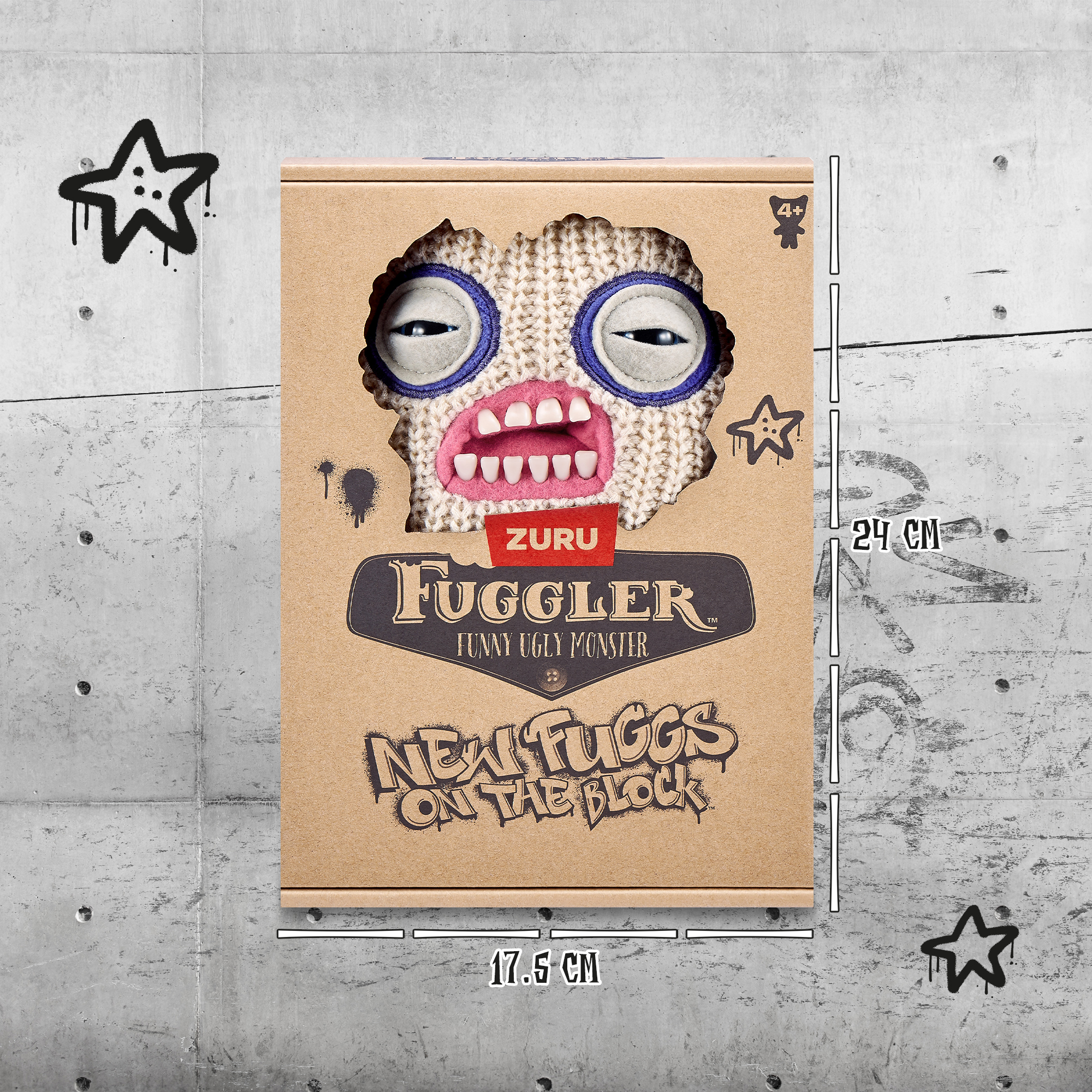 Игрушка мягкая FUGGLER Series 2 Mr Needles 15713B - фото 3