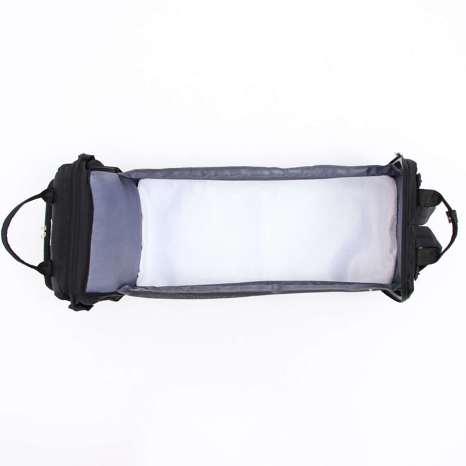Сумка-рюкзак Sima-Land с пеленальным ковриком цвет черный - фото 6