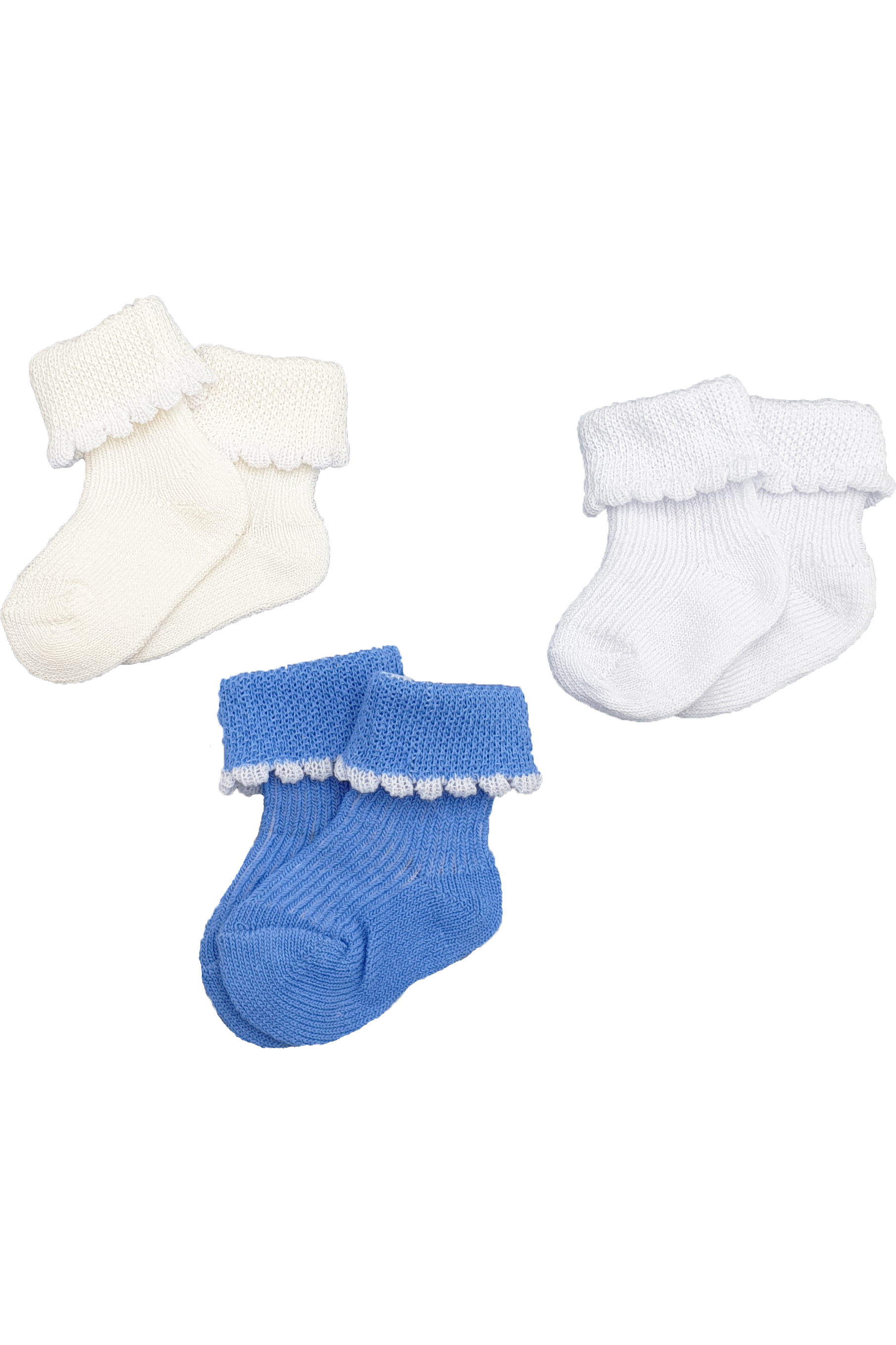 Носки для недоношенных 3 пары Littlebloom КомплНос/Гол - фото 1