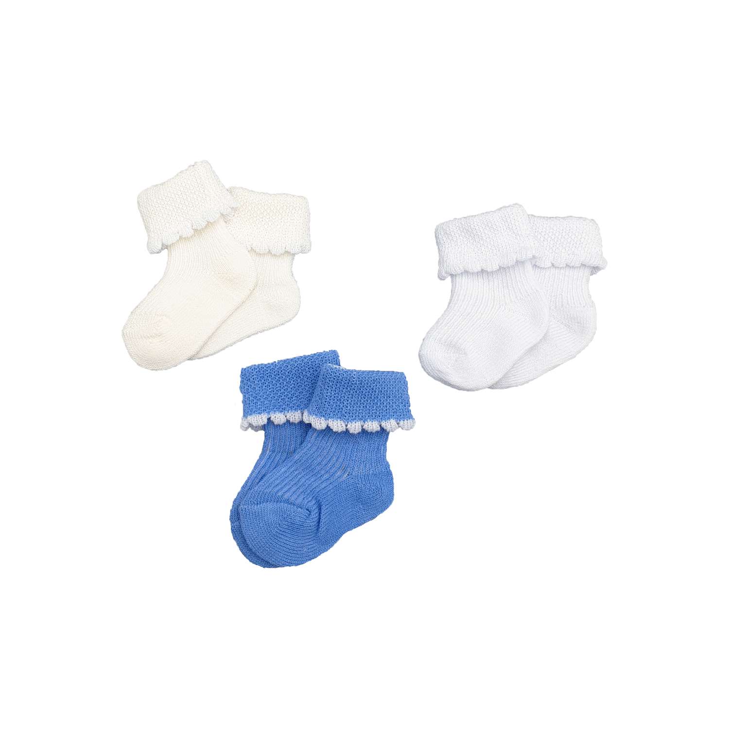 Носки для недоношенных 3 пары Littlebloom КомплНос/Гол - фото 1