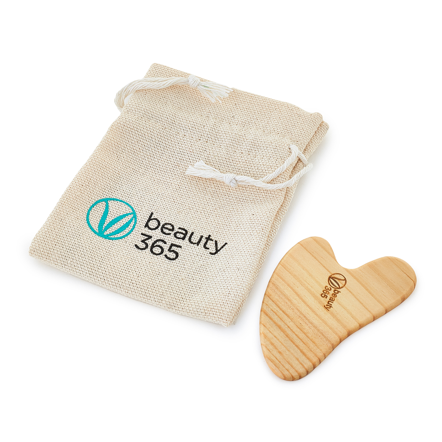 Массажер Beauty365 деревянный Сердечко гуаша - фото 2