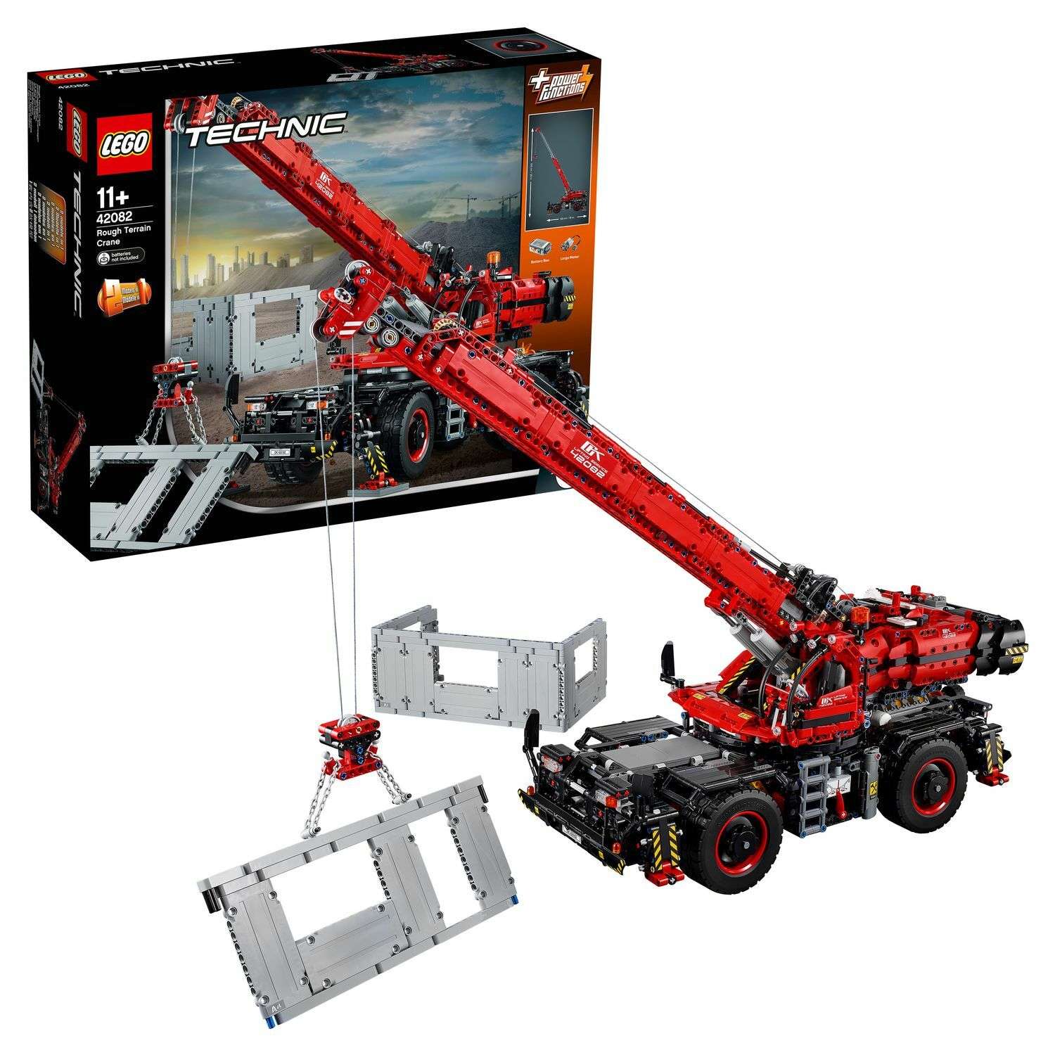 Конструктор LEGO Technic Подъёмный кран для пересечённой местности 42082 - фото 1