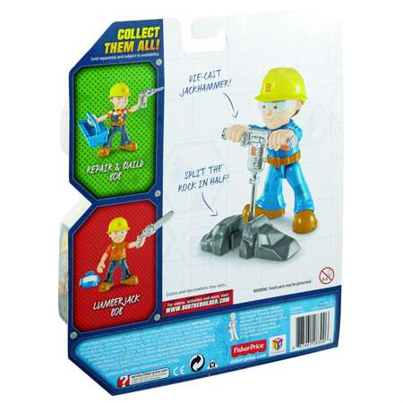 Литые мини-фигурки Bob the Builder с аксессуарами DMM48