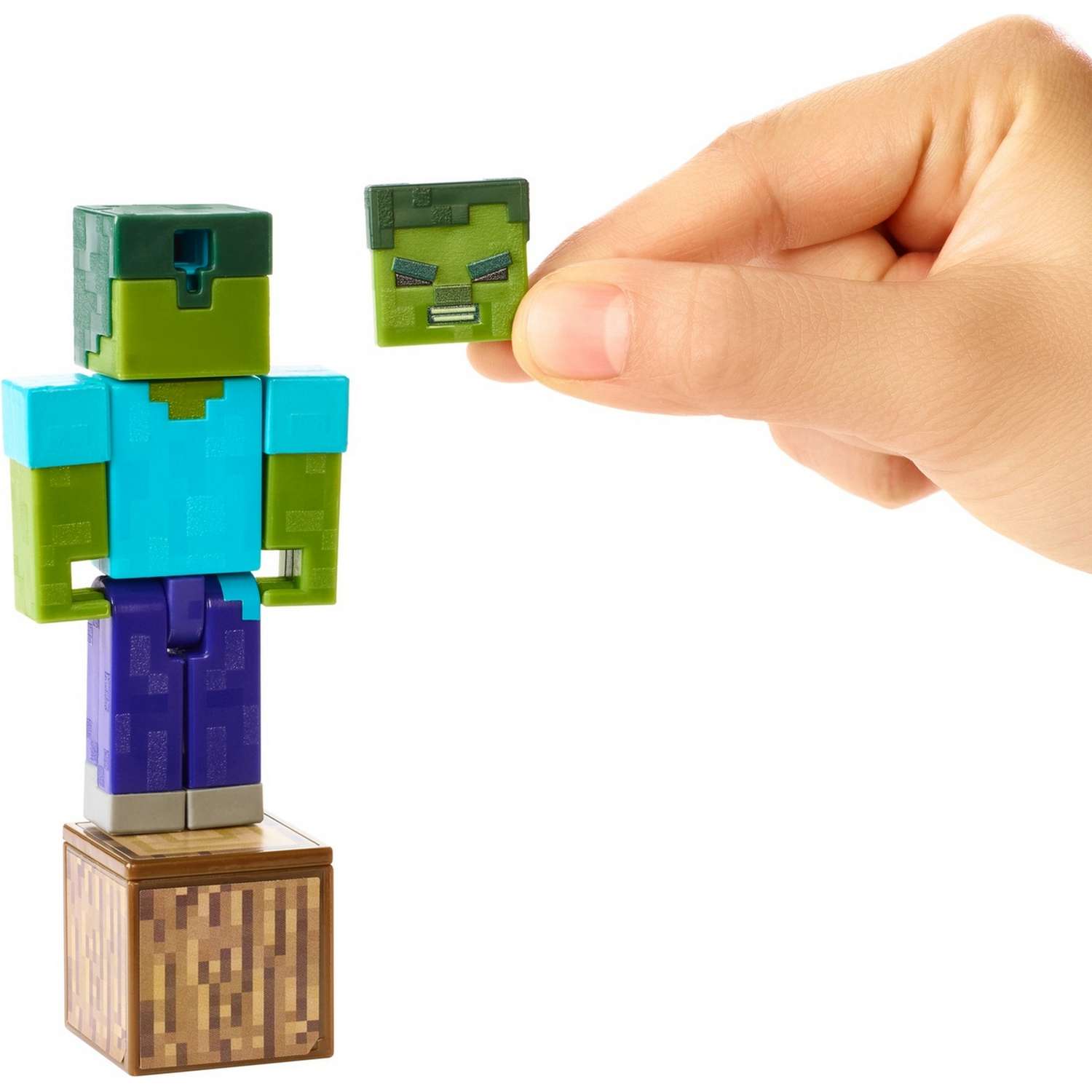 Фигурка Minecraft Зомби с аксессуарами GCC19 - фото 8