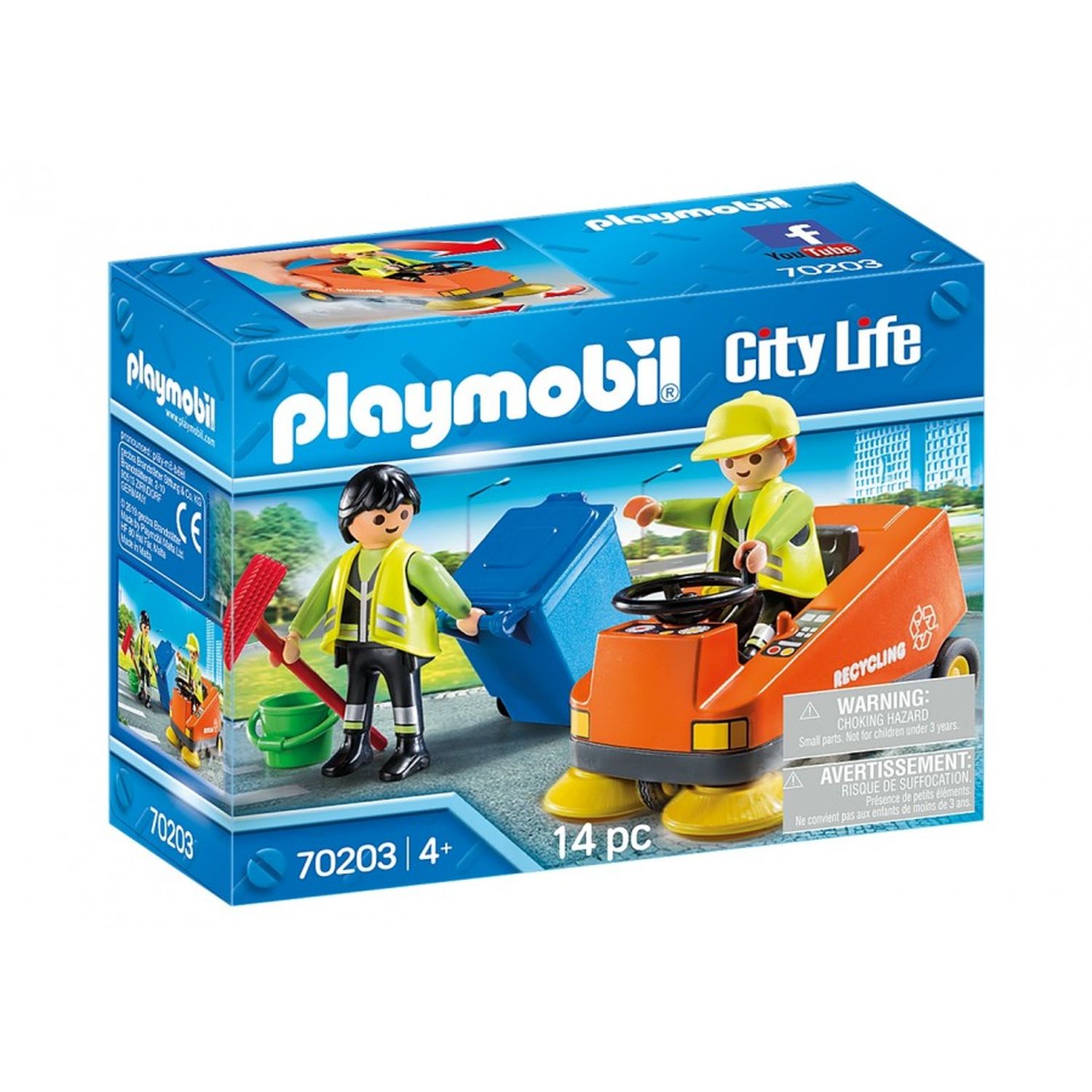 Конструктор Playmobil Уборочная машина - фото 1