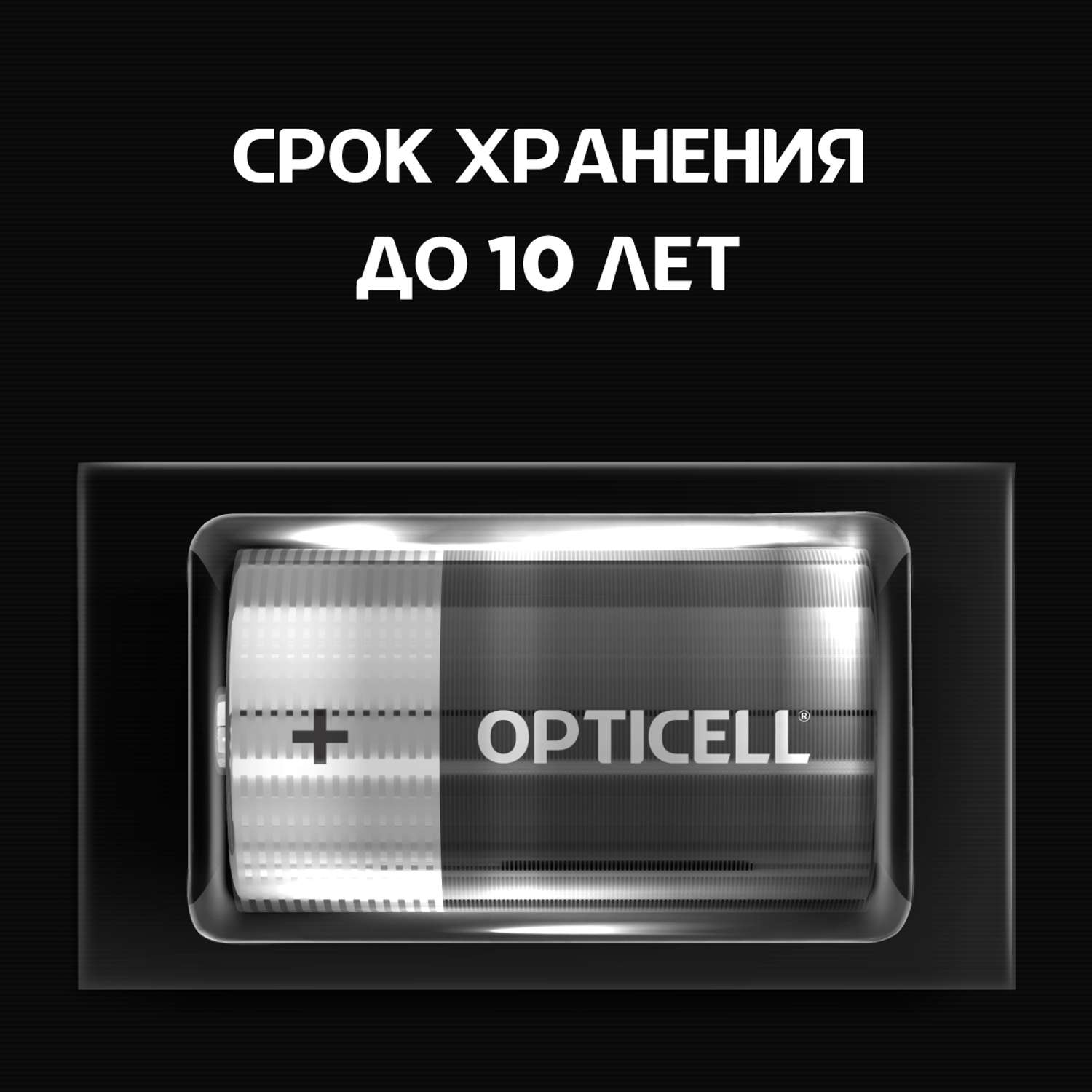 Батарейки OPTICELL Basic D 2шт - фото 2