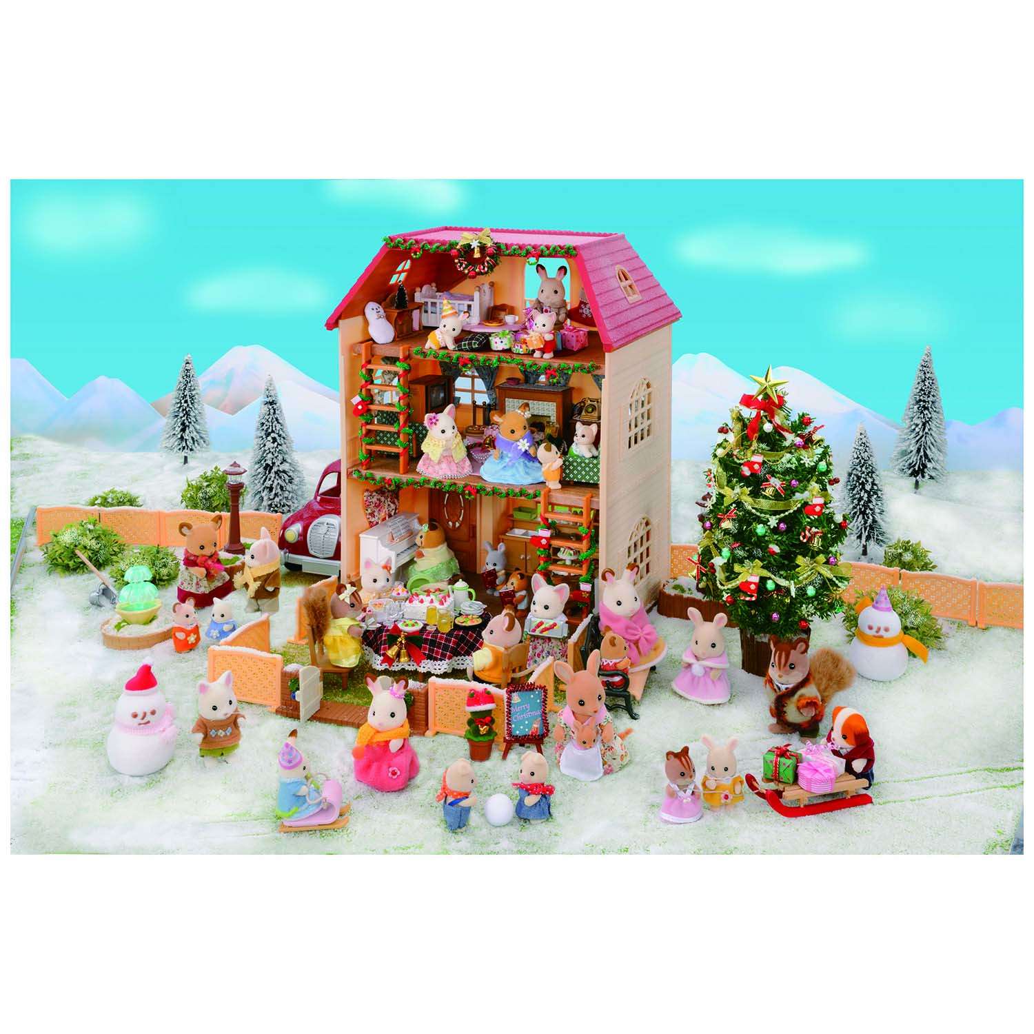 Набор Sylvanian Families Трехэтажный дом 2745 2745 - фото 7