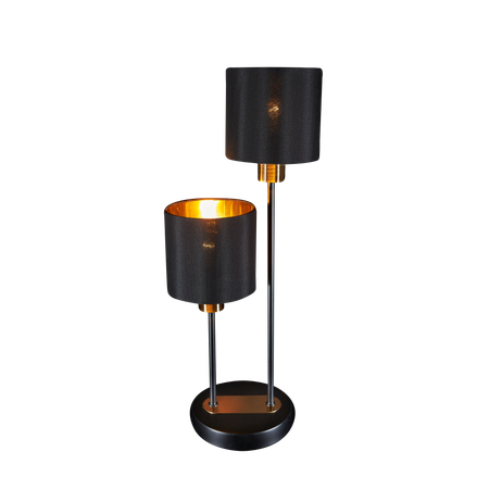 Настольный светильник ESCADA 1109/2 E14*40W Black/Gold