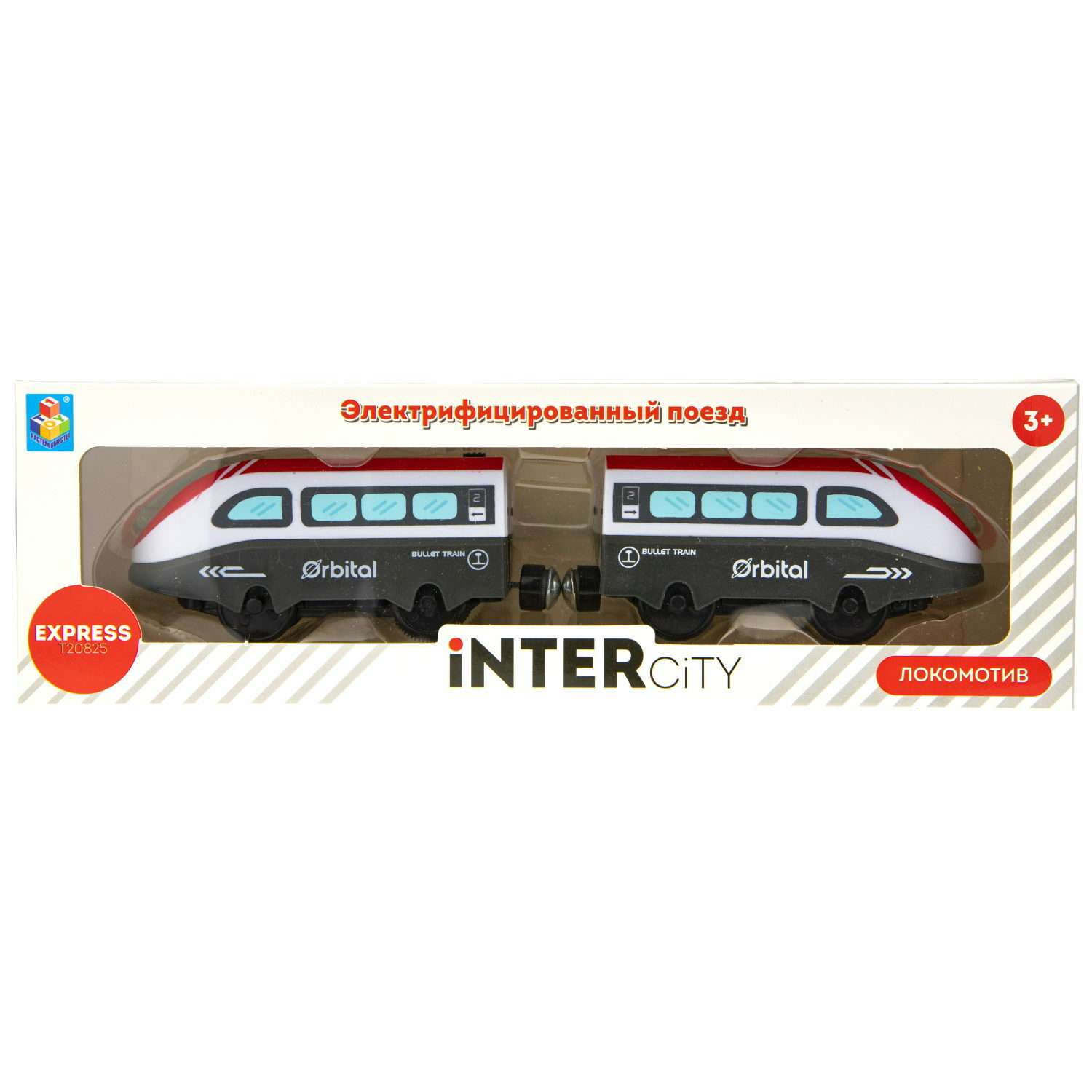 Игровой набор 1TOY InterCity Express cкорый электрический поезд Локомотив Т20825 - фото 4