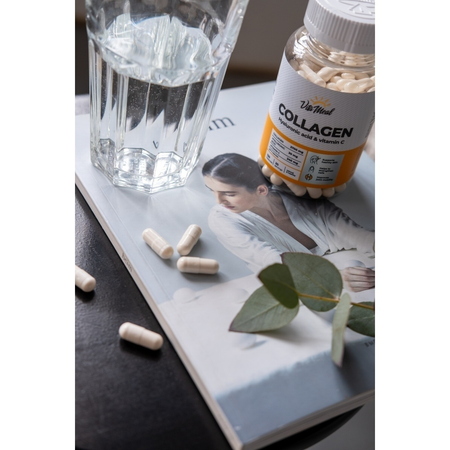 Коллаген VitaMeal + Гиалуроновая кислота + Витамин С 120 капсул