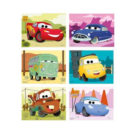 Кубики CLEMENTONI Disney Pixar Cars Тачки 12 деталей