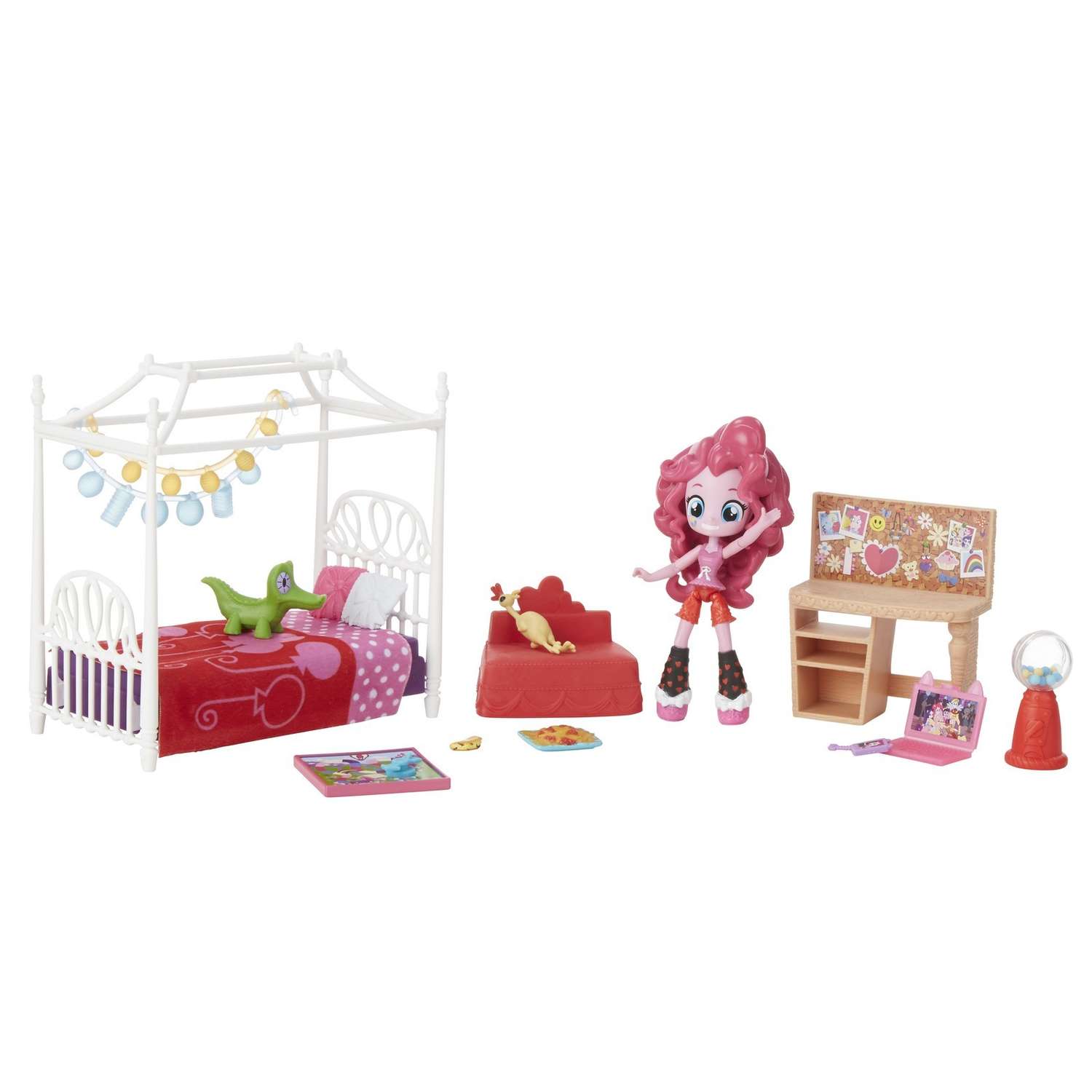 Набор с мини-куклой my little Pony Пижамная вечеринка Пинки Пай b8824/b2619