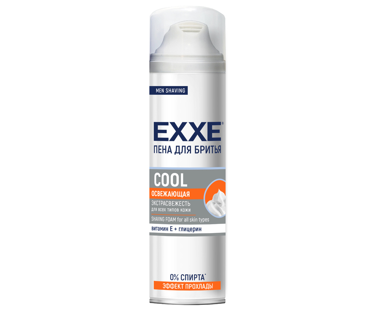 Пена для бритья EXXE COOL освежающая 200 мл - фото 1