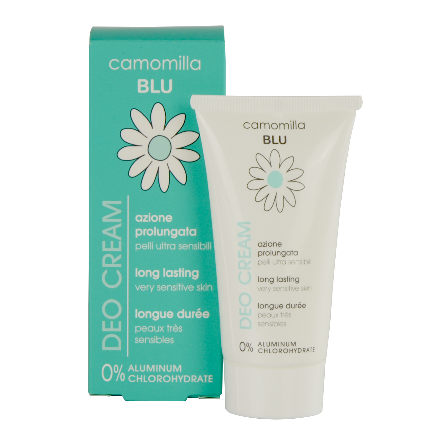 Дезодорант кремовый Camomilla BLU для чувствительной кожи Deo cream deodorant long lasting 50 мл - фото 1