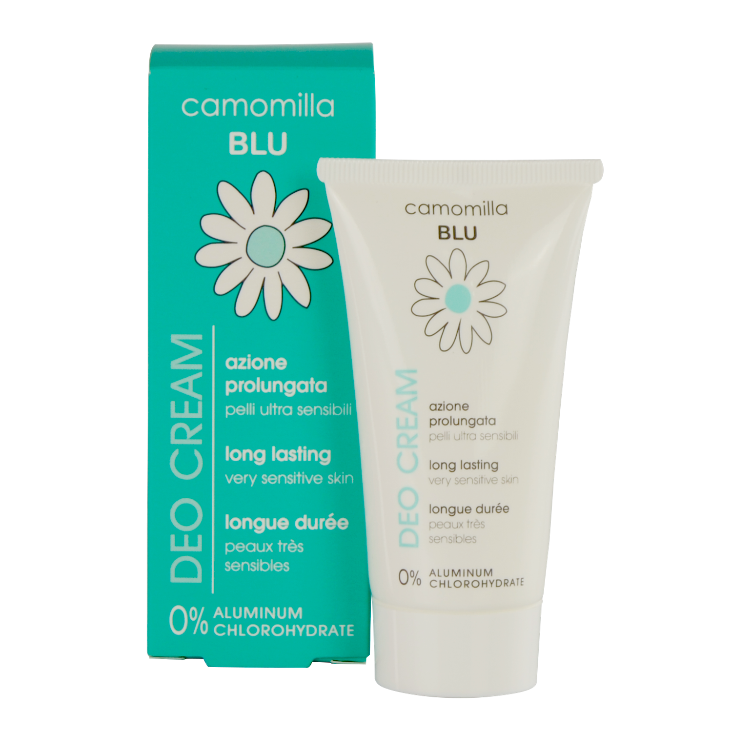 Дезодорант кремовый Camomilla BLU для чувствительной кожи Deo cream deodorant long lasting 50 мл - фото 1