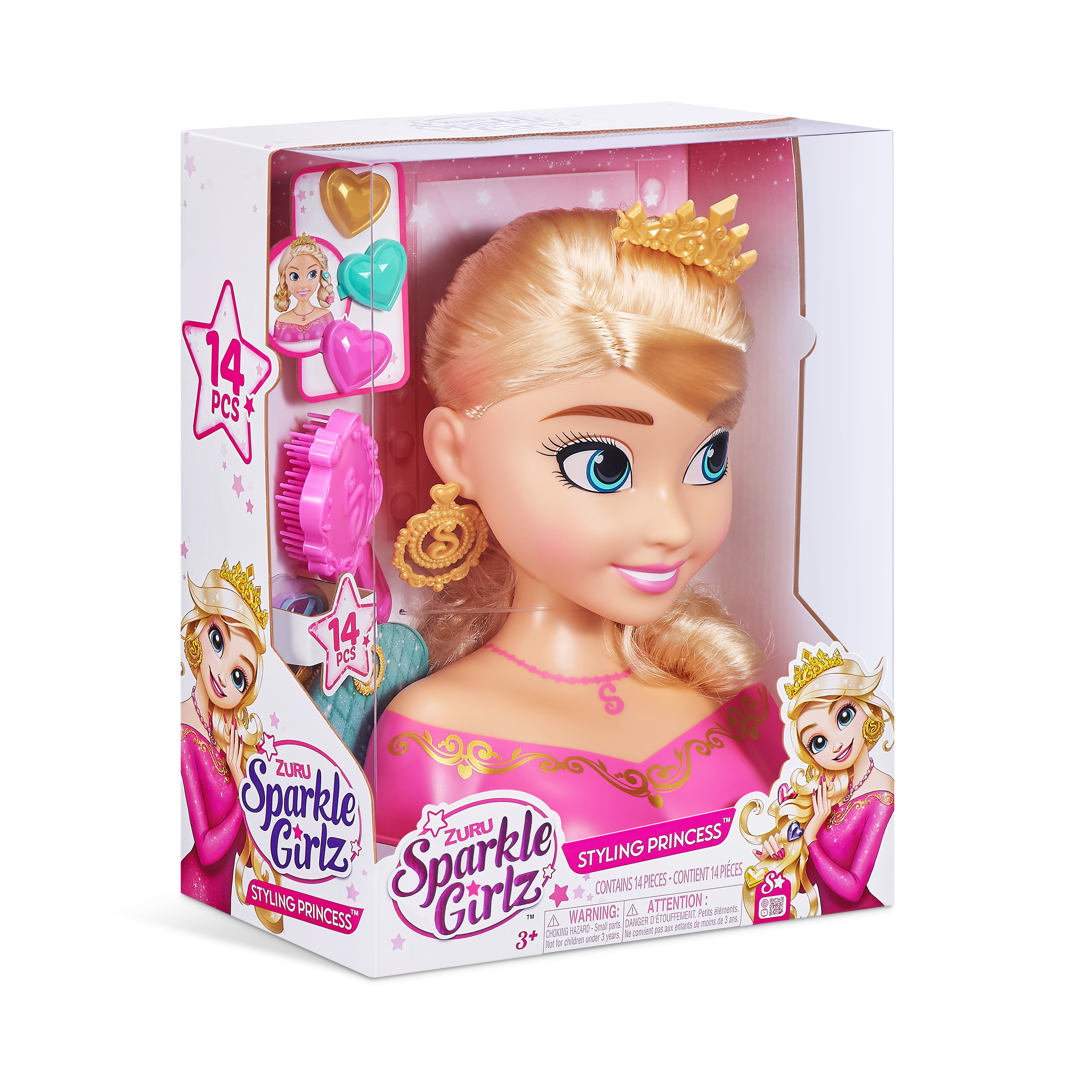 Набор игровой Sparkle Girlz Кукла с волосами 10097B/10097 - фото 7