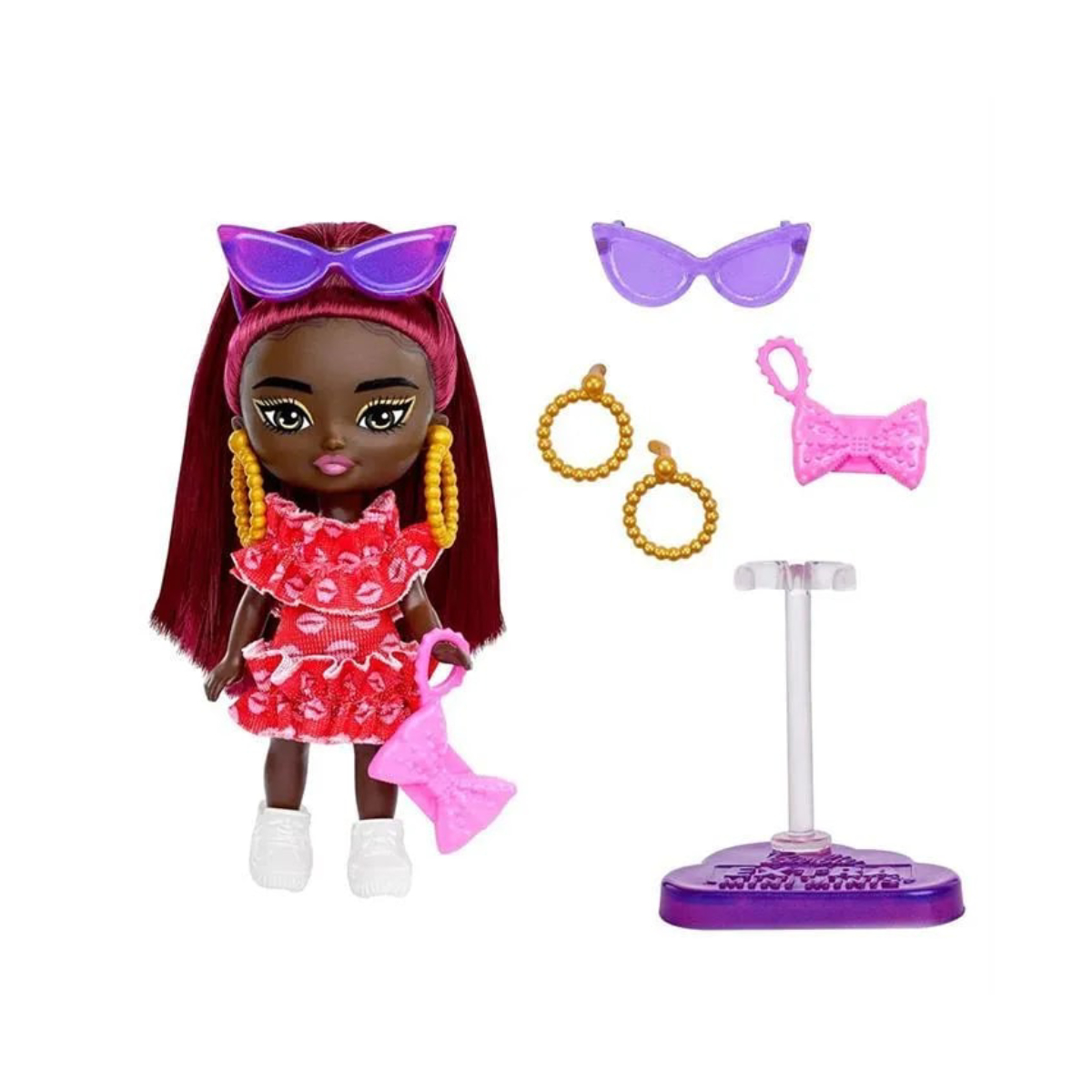 Игровой набор с куклой Barbie Extra Mini Minis Fly HLN44 00-00019111 - фото 3