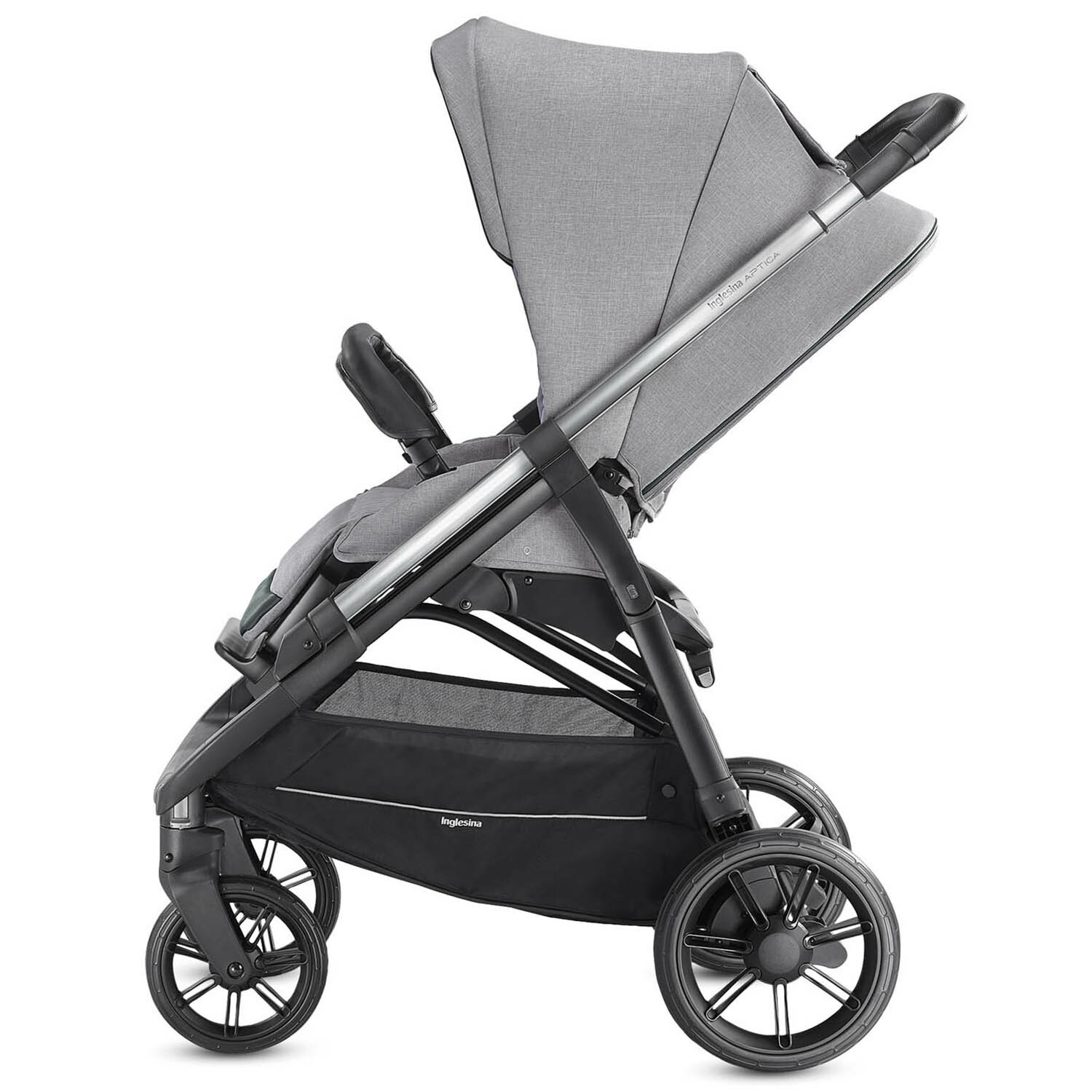 Коляска 2в1 Inglesina Aptica System Duo Silk Grey - фото 2