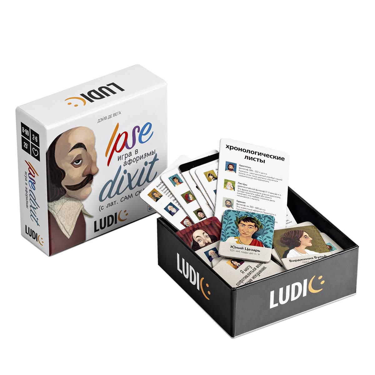 Карточная настольная игра LUDIC игра в афоризмы купить по цене 1759 ₽ в  интернет-магазине Детский мир