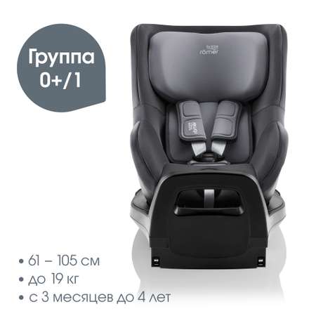 Автокресло Britax Roemer DUALFIX PRO M Midnight Grey для детей до 19 кг