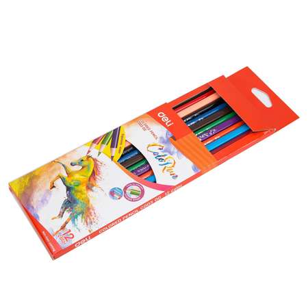 Карандаши цветные Deli 12 шт.