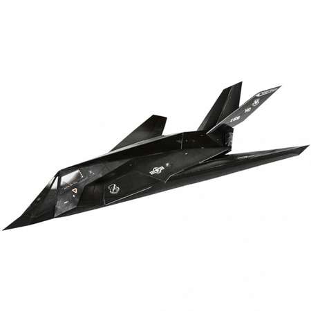Сборная модель Умная бумага Авиация Малозаметный ударный самолет F-117 183