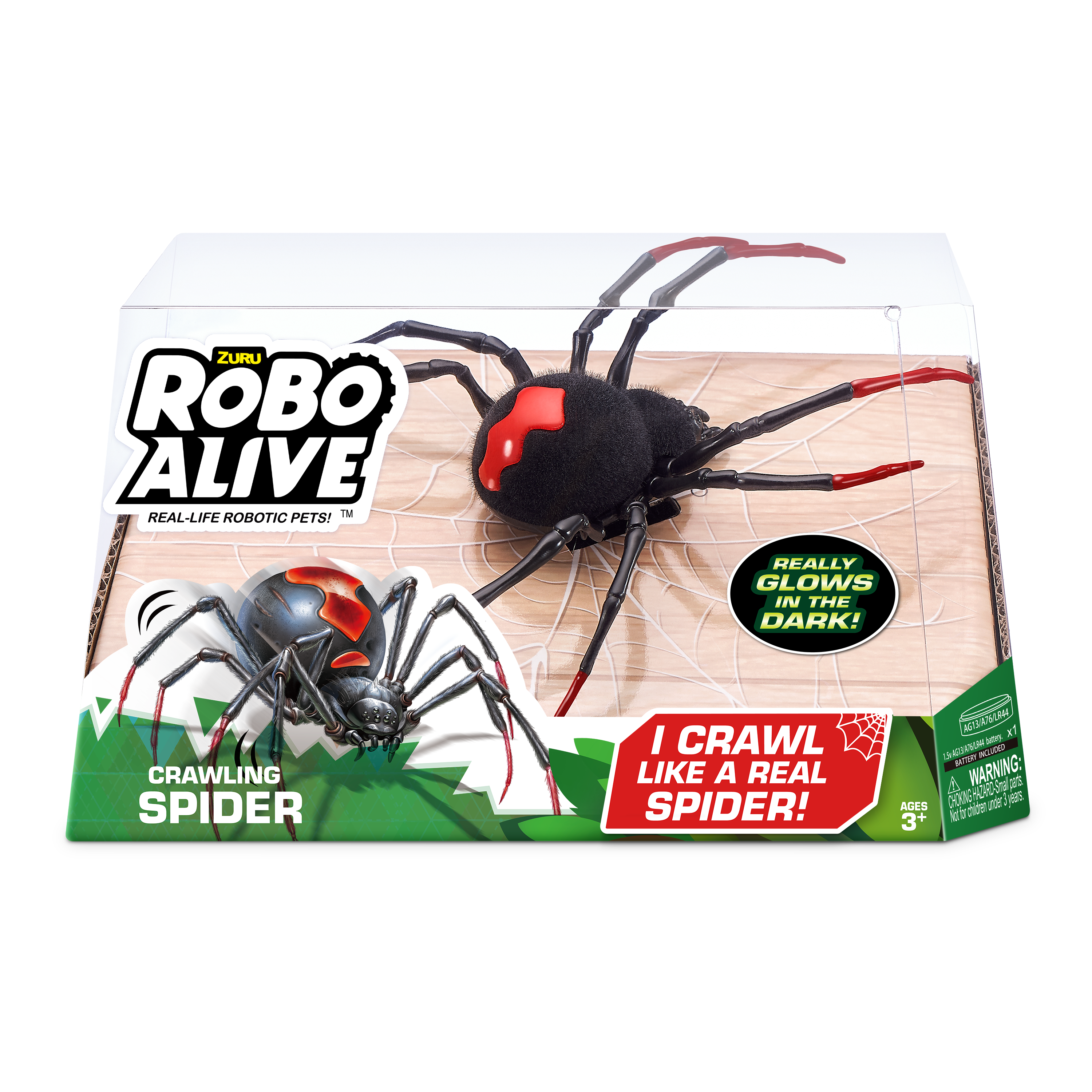 Интерактивная игрушка ROBO ALIVE Паук - фото 1