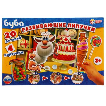 Игра настольная Умные Игры с липучками Буба 308451