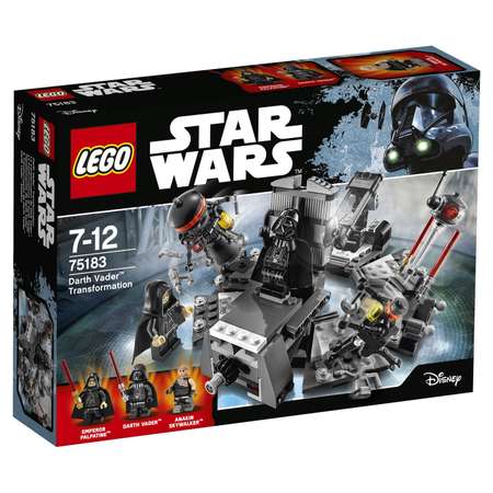 Конструктор LEGO Star Wars Превращение в Дарта Вейдера блочный