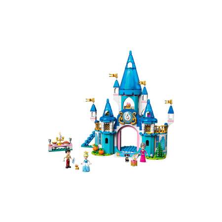 Конструктор LEGO Princesses Cinderella and Prince Charmings Castle 43206