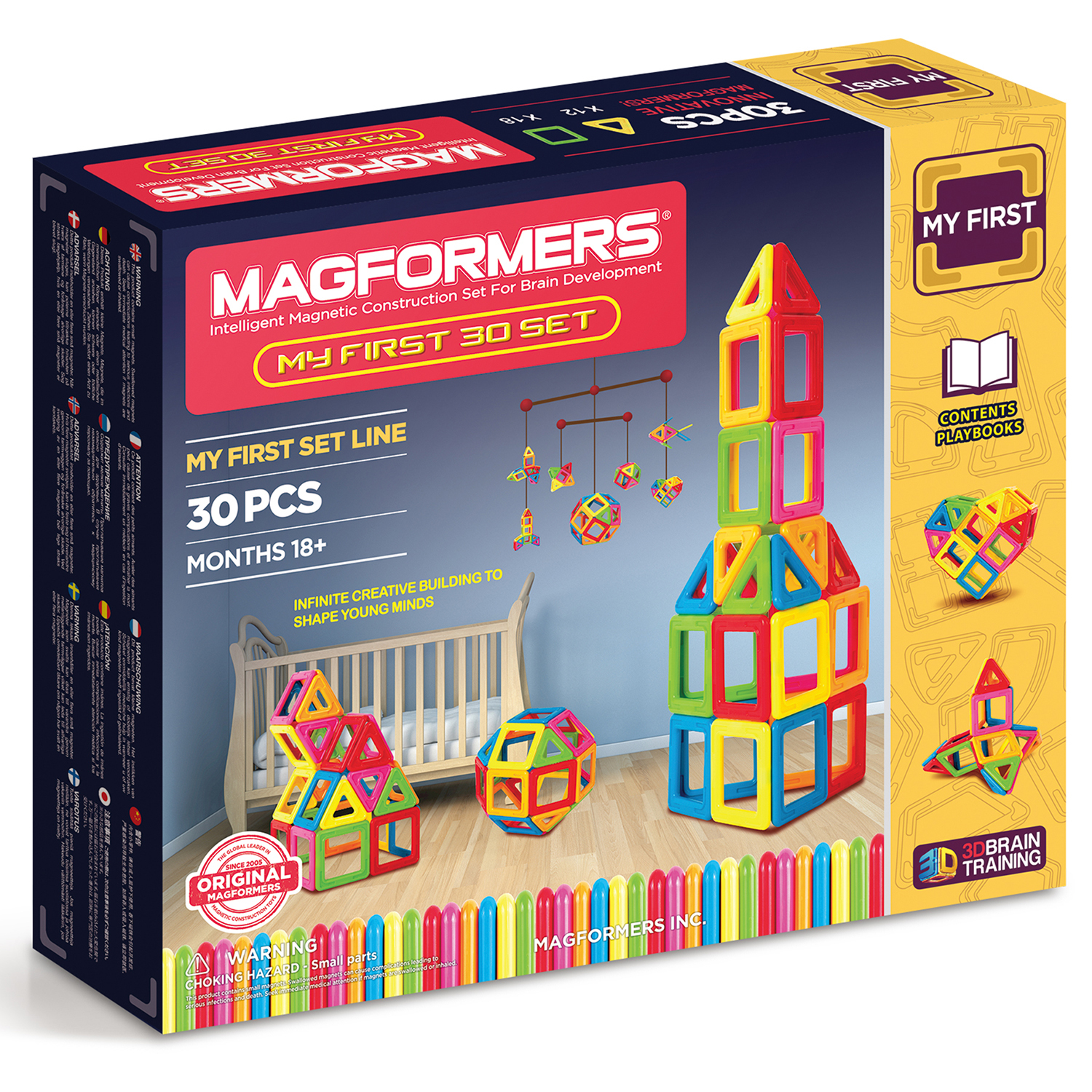 Магнитный конструктор Magformers My First 30 set - фото 1