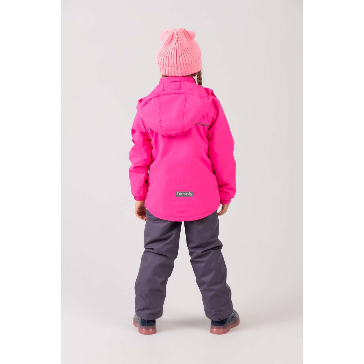 Куртка и полукомбинезон RuStyle Комплект яркий розовый - фото 4