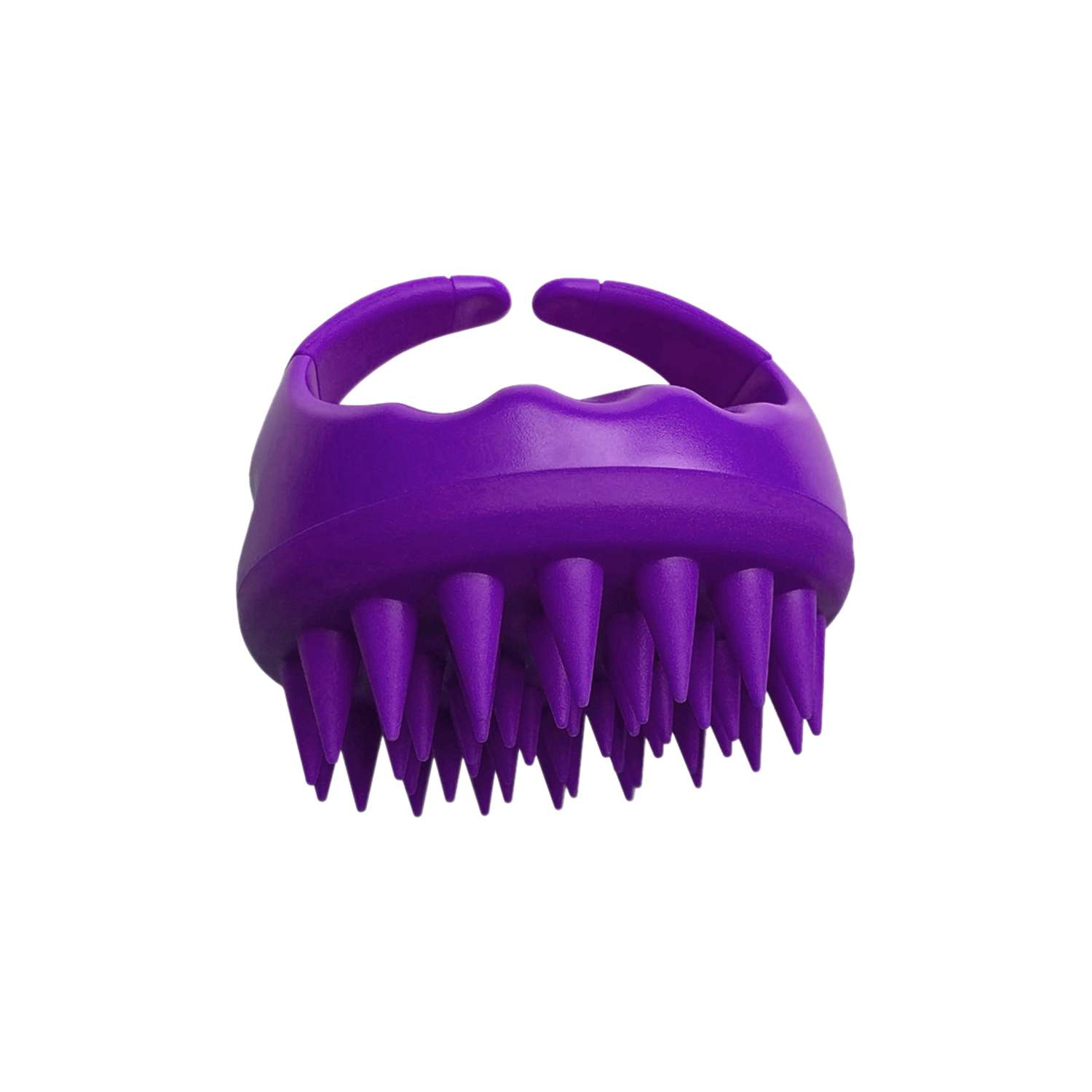 Щетка для мытья волос и головы Clarette с силиконовым зубьями - фото 1