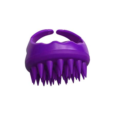 Щетка для мытья волос и головы Clarette с силиконовым зубьями