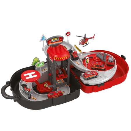 Набор игровой Funky Toys Пожарная станция Красный FT0512787