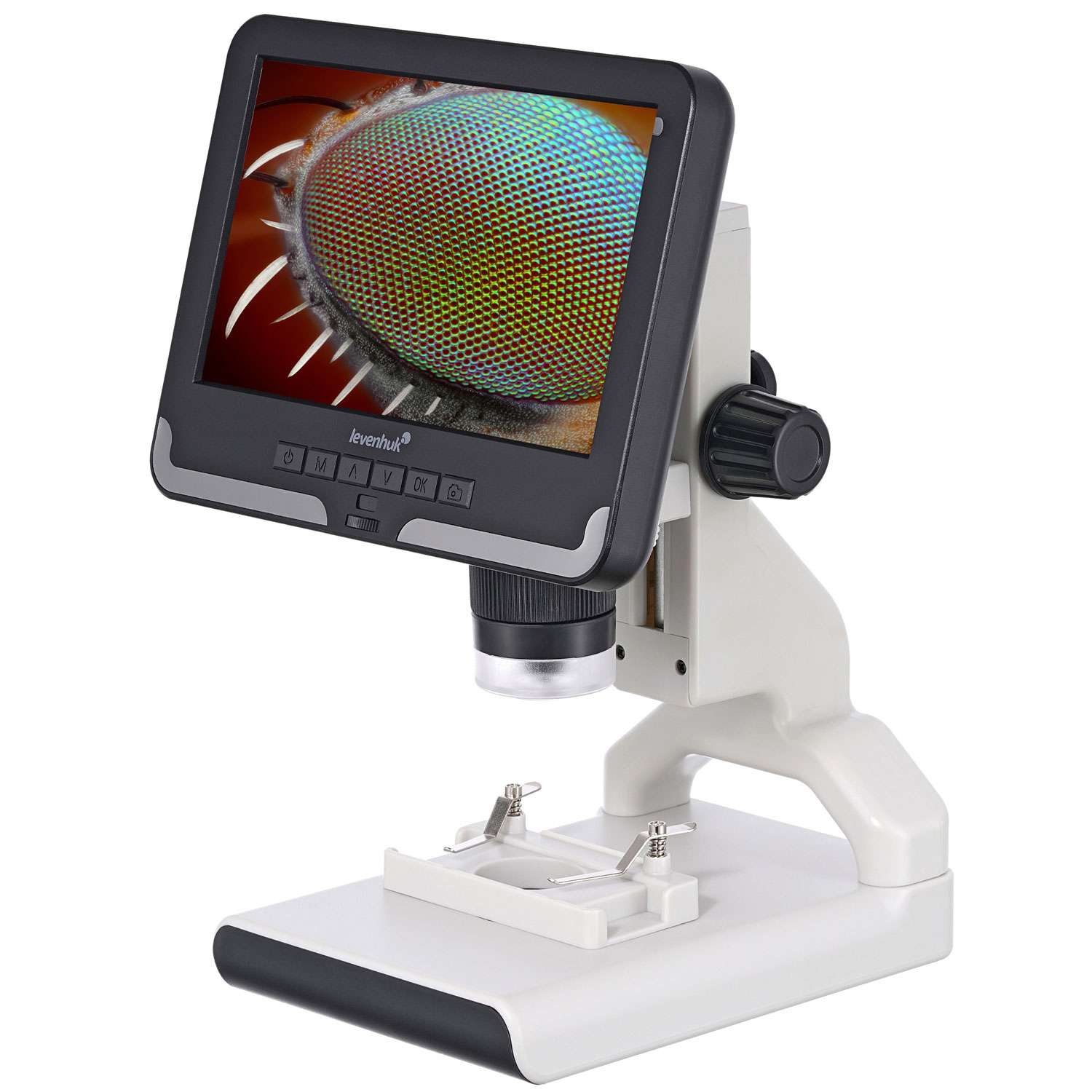 Микроскоп цифровой Levenhuk Rainbow DM700 LCD - фото 1