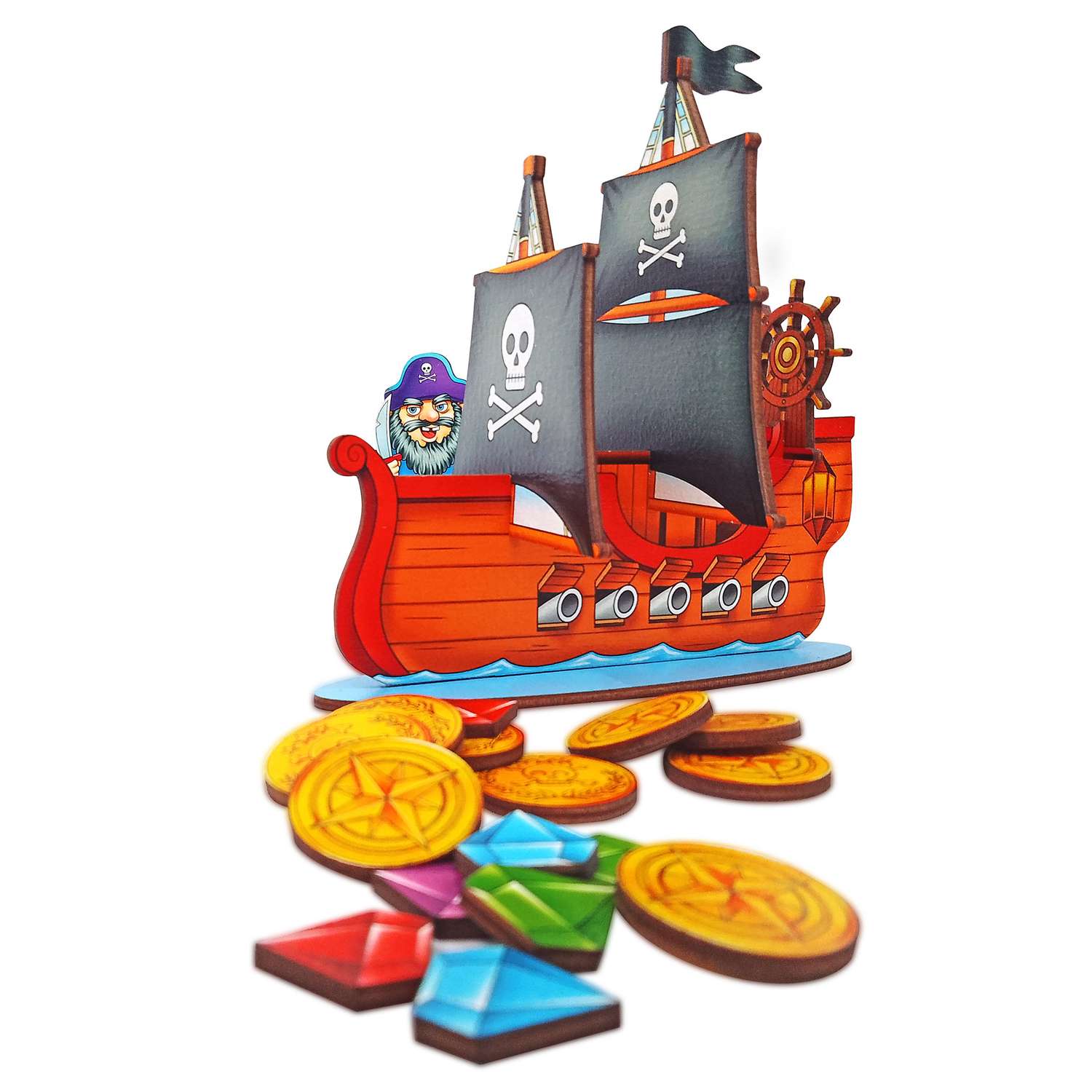 Игровой набор Нескучные игры Пираты в сундуке - фото 6