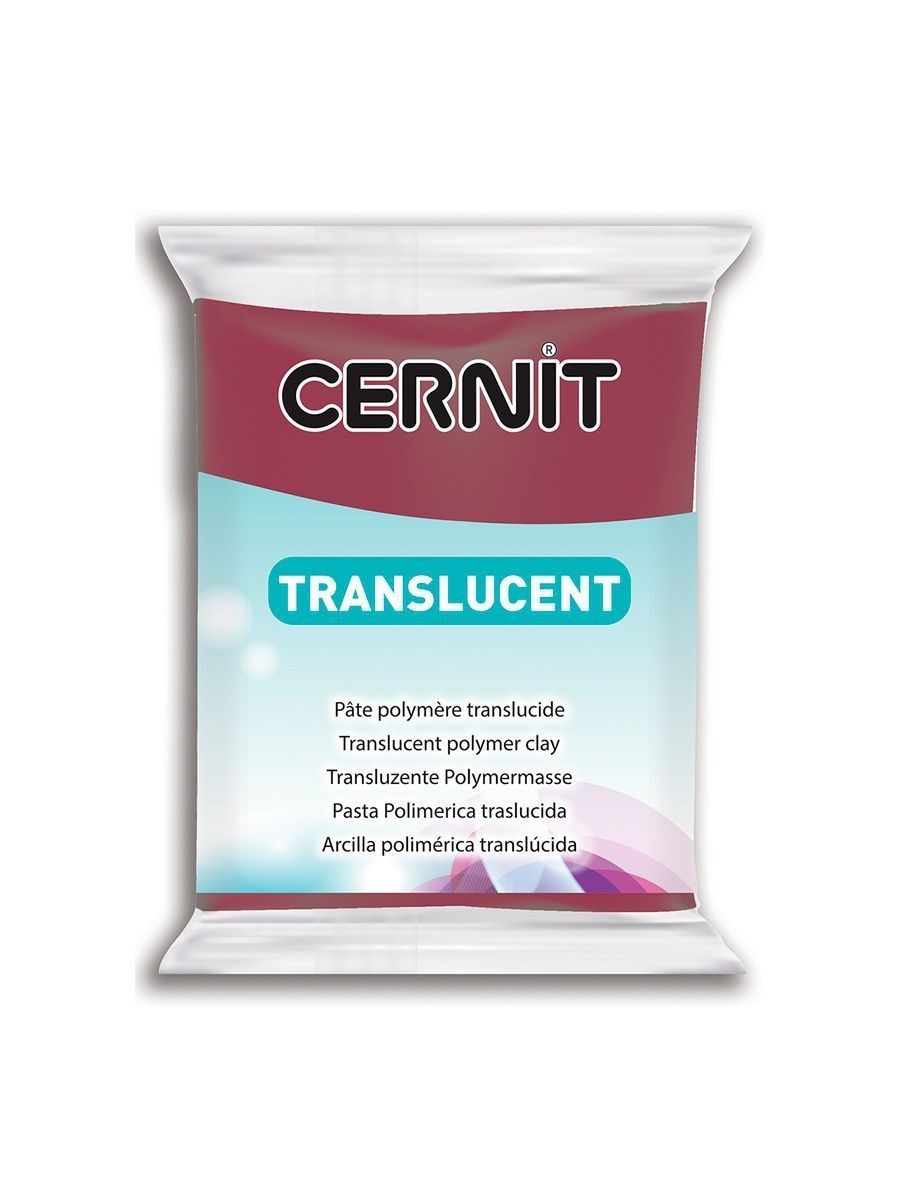 Полимерная глина Cernit пластика запекаемая Цернит translucent прозрачный 56 гр CE0920056 - фото 8