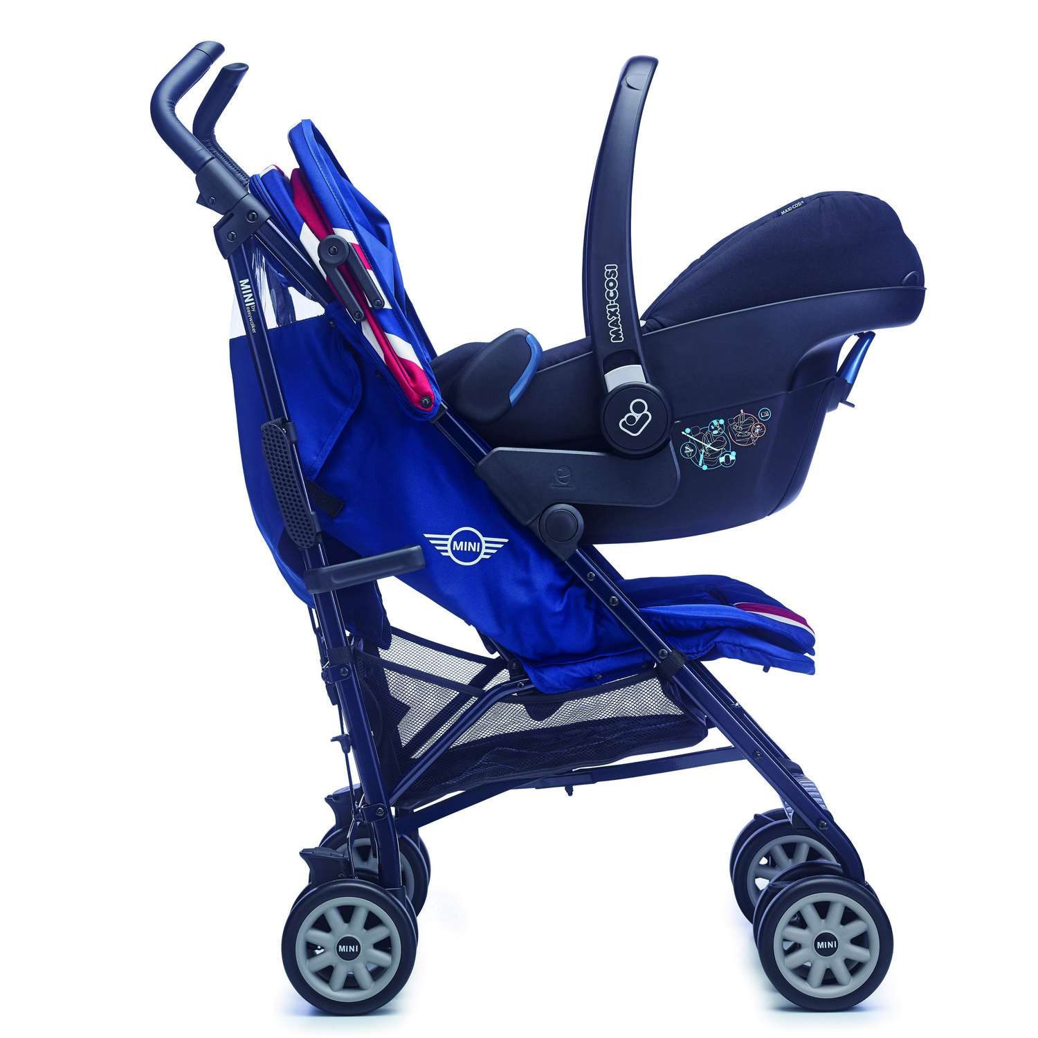 Коляска Easywalker Mini Buggy XL Union Jack Classic c бампером - фото 10