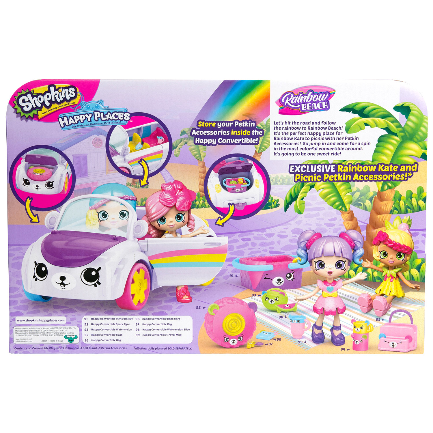 Игрушка Happy Places Shopkins Кабриолет 57332 57332 - фото 4