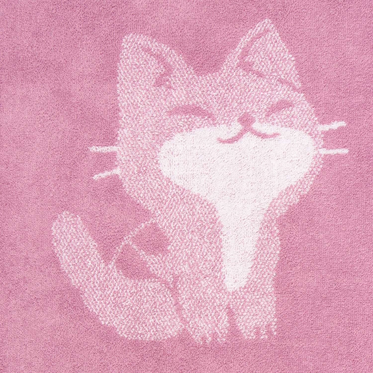 Полотенце Этель Игривый кот 70х130 см - фото 2